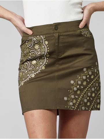 KOROSHI BESTICKTE ROCKMANDALAS in khaki