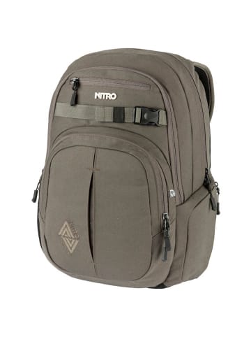 Nitro Chase - Laptoprucksack 17" 51 cm in waxed lizard