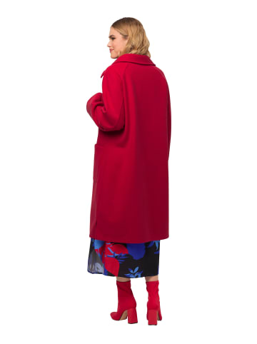 Ulla Popken Sweatjacke in rot