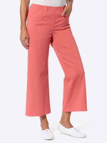 Sieh an! 7/8-Jeans in blue-bleached + koralle