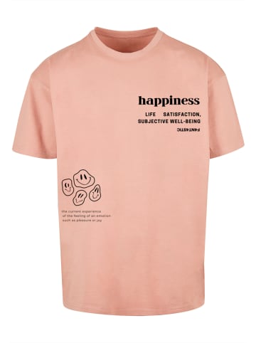 F4NT4STIC Heavy Oversize T-Shirt happiness OVERSIZE TEE in amber