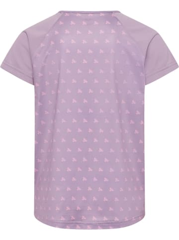 Hummel Kinder Sportshirt "Mix T-Shirt S/S" in Lila