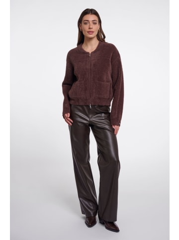 RINO&PELLE Bento 5002612 Strickjacke in Coffee Roasted