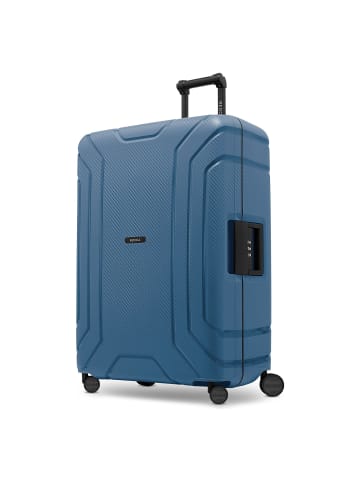 Redolz Essentials 15 4-Rollen Trolley 75 cm mit Dreipunkt-Verschluss stone blue