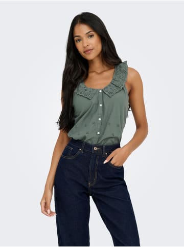 JDY Top in Balsam Green