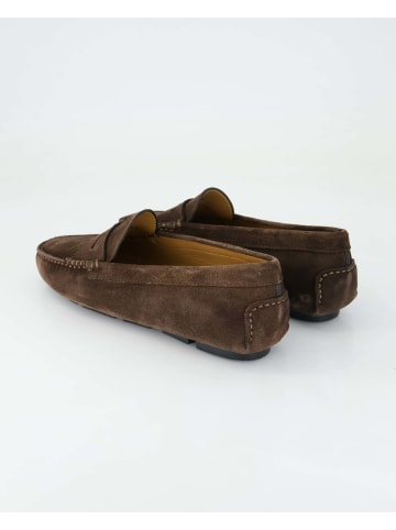 George Watts Mokassins in Braun