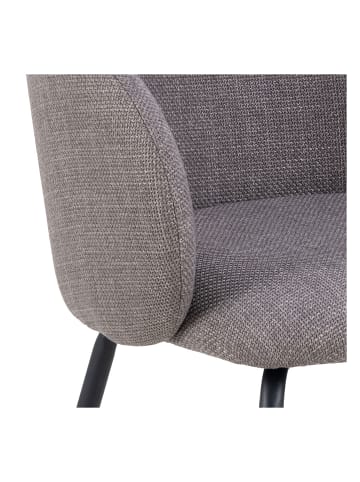 ebuy24 Esszimmerstuhl Eleanor Graubraun 2er Set