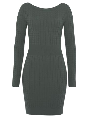 Melrose Strickkleid in graugrün