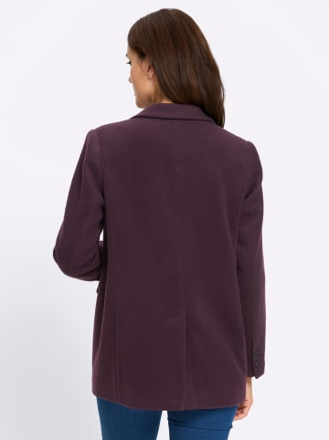 Heine Blazer in aubergine