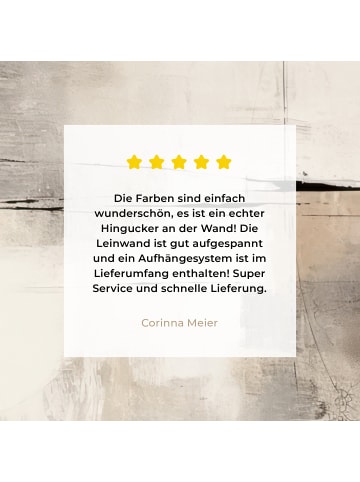 MuchoWow Leinwand bilder Abstrakte Kunst weiß schwarz (BxH)