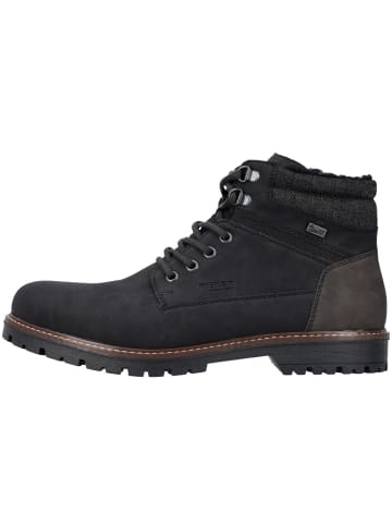 rieker Schnürboots F3611 in schwarz