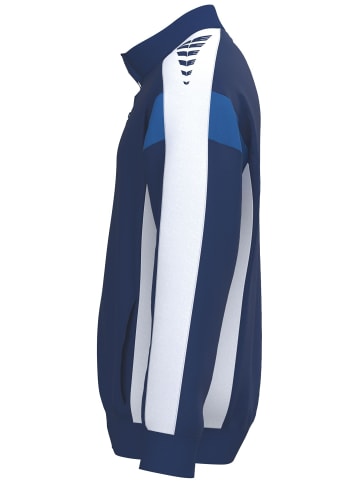 erima Unisex Erwachsene, Erwachsene Trainingsjacke in new navy/weiss