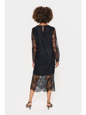 SAINT TROPEZ Kleid ZalviaSZ Gerade Passform in Black