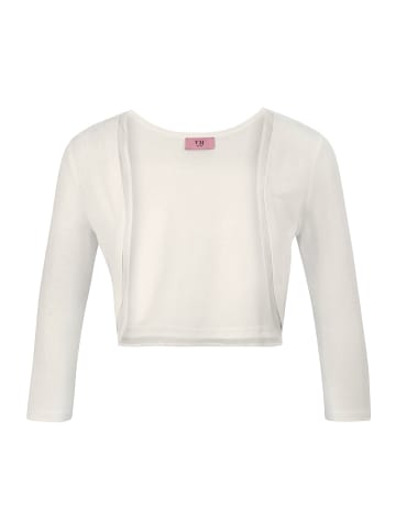 Vera Mont Bolero-Jacke figurbetont in Rohweiß