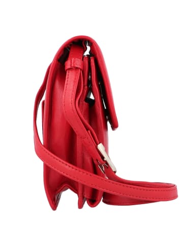 VLD VOi Leather Design Soft Adalie Umhängetasche Leder 10 cm in rot