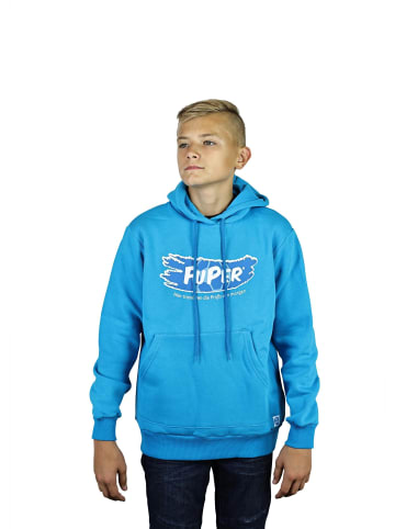 FuPer Kapuzenpullover Rudi in Blue