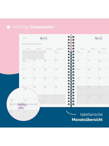BRUNNEN Schülerkalender A5 1 Woche/2 Seiten Balance 2026/2027