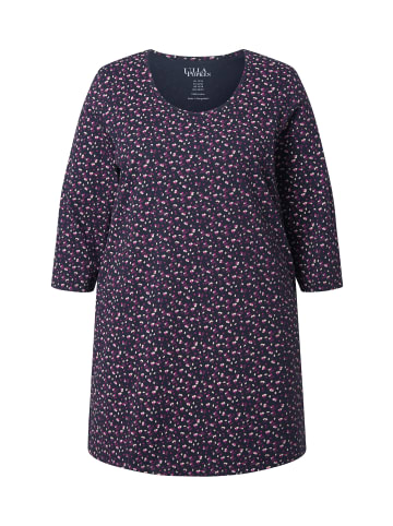 Ulla Popken Longshirt in schwarz