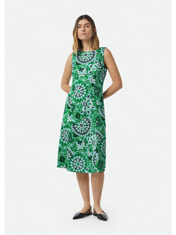 comma Kleid lang in Grün