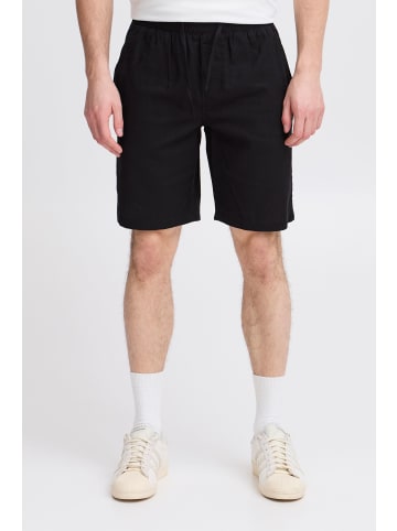 BLEND Leinenhose in Schwarz