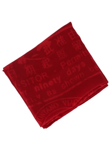 Alviero Martini Schal Rot