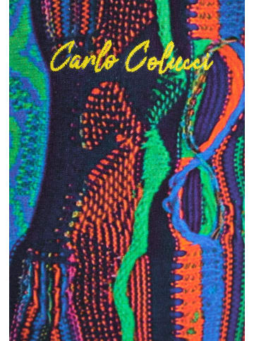 Carlo Colucci T-Shirt Coenen in Navy