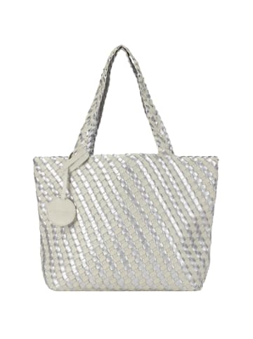 Ilse Jacobsen Shopper BAG06C in Milk Creme Silver