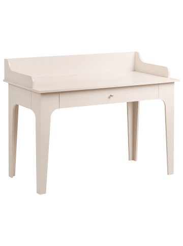Beliani Schreibtisch MONTIRA in Beige - (W) 118 x (H) 90 x (L) 60 cm