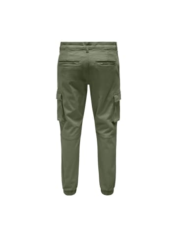 Only&Sons Hose in Deep Lichen Green