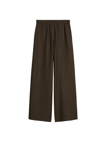 Marc O'Polo Pull-On-Pants wide in Mossy Earth