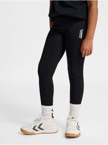 Hummel Verstellbare Taille Leggings Hmljr Base Multisport Kinder in BLACK