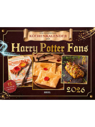 Heel Verlag Kalender - Der inoffizielle Küchenkalender für Harry Potter Fans 2026