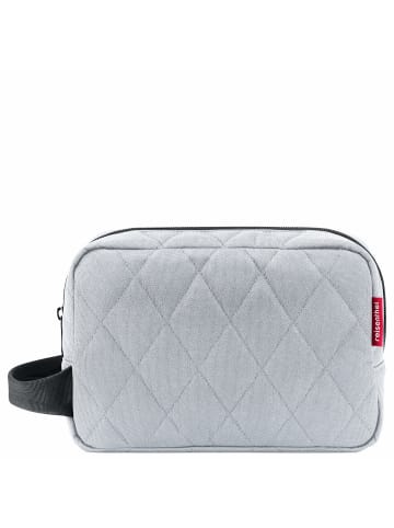 Reisenthel cosmetic Cosmeticpouch M - Kulturbeutel 26 cm in rhombus light grey