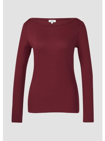 s.Oliver T-Shirt in 3902_bordeaux