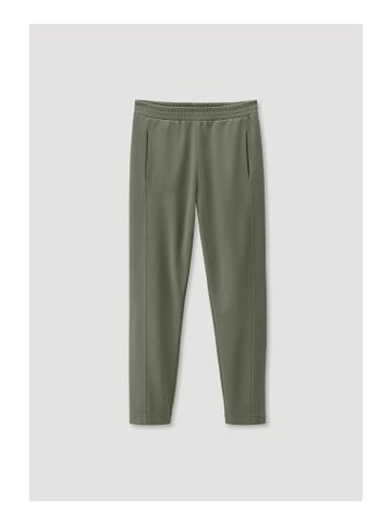 Hessnatur Jersey-Hose in oliv