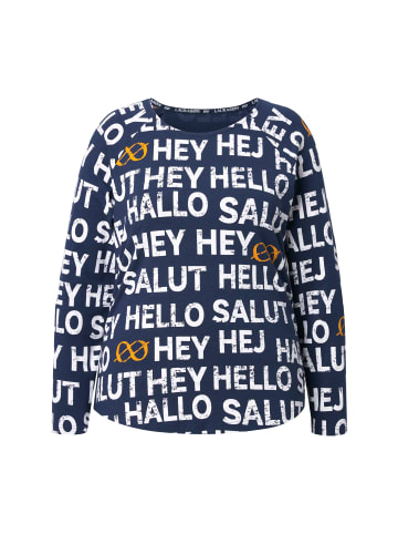 LAURASØN Shirt in navyblau