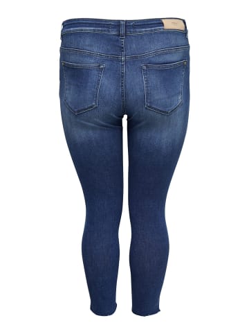 ONLY Carmakoma Skinny Jeans in Medium Blue Denim