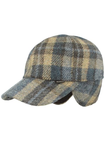 BREITER Baseball Cap mit Ohrenschutz in blau