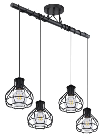 Globo lighting Deckenleuchte "CLASTRA" in black