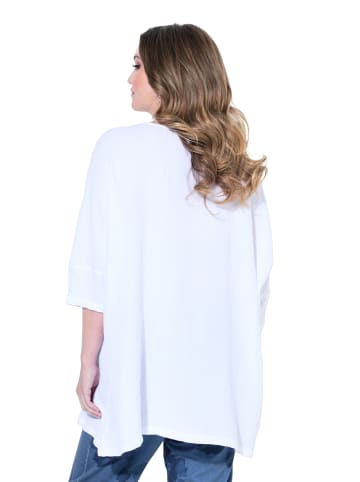 MIAMODA Bluse in schneeweiß