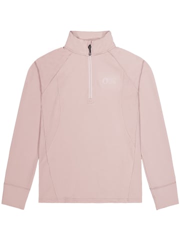 PICTURE WWINDY 1/4 FLEECE in Grau