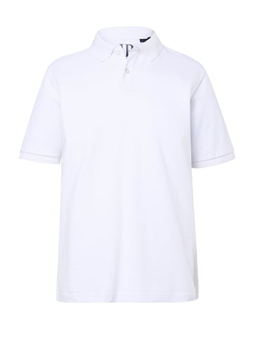 JP1880 Poloshirt in schneeweiß
