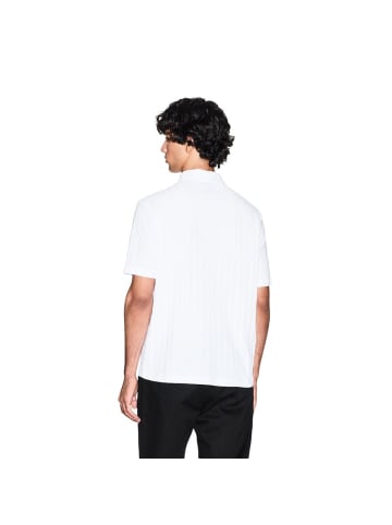 Armani Exchange Weiß Baumwolle Poloshirt