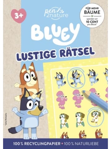 Pen2nature Buch - Bluey - Lustige Rätsel