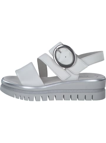 Gabor Fashion Keilsandaletten in latte (silber)