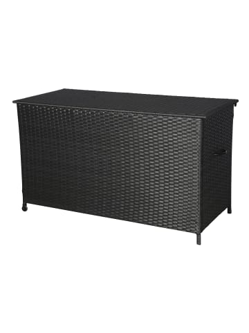 ebuy24 Kissenbox Lamar Schwarz 170 x 75 cm