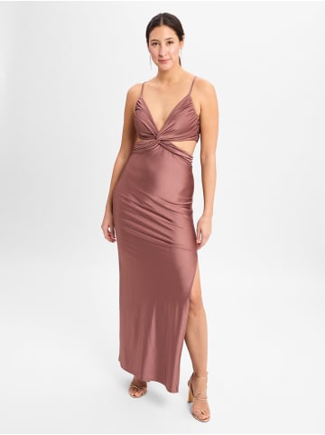 Marie Lund Abendkleid in rosenholz - 0001