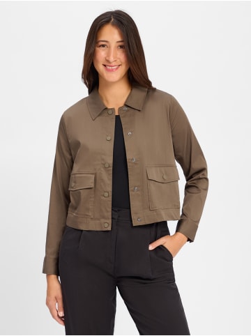comma Jacke in khaki