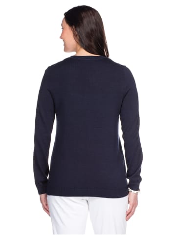 sheego Pullover in marine