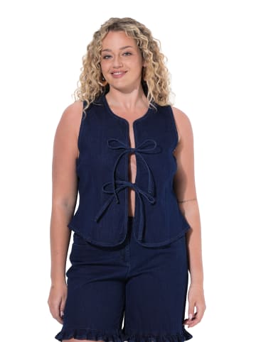 Angel of Style Weste in dark blue denim